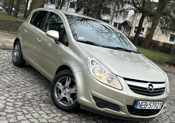Opel Corsa cena 15900 przebieg: 130190, rok produkcji 2009 z Krzywiń małe 67